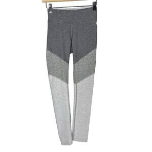 Outdoor Voices XSmall XS Heather Gray Graphite Springs 7/8 Colorblock Leggings